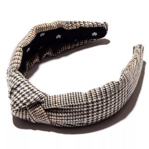 NWOT Lele Sadoughi Hickory Houndstooth Headband